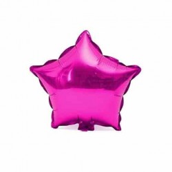 Yıldız Fuşya Folyo Balon - 40 cm