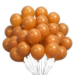 Karamel Baskısız Lateks Balon - 5 Adet