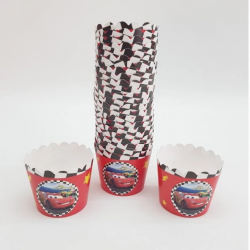 Cars Temalı Cupcake Kapsülü 8 Adet