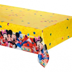 Mickey Mouse Plastik Masa Örtüsü