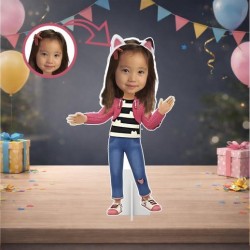 Kişiye Özel Gabby Girl Temalı Masa Panosu