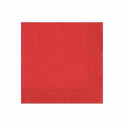 Kırmızı Kağıt Peçete - 16 Adet