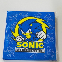 Sonic Temalı Peçete 16'lı