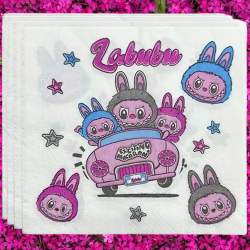 Labubu Temalı Peçete