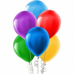 Karışık Renkli Lateks Balon 5'li