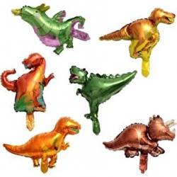 Dinozorlar Folyo Balon Set - 6 Adet