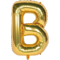 B Harfi Gold Folyo Balon 76 cm 