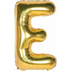 E Harfi Gold Folyo Balon 76 cm 