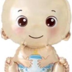 Mavi Bebek Folyo Balon 