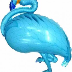 Flamingo Mavi Folyo Balon