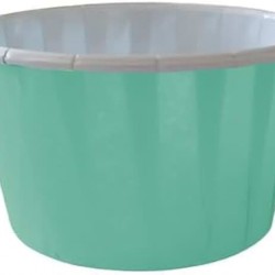 Mint Yeşili Cupcake Kek Kapsülü - 8 Adet