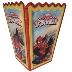 Spiderman Temalı Mısır Popcorn Kutusu - 8 Adet