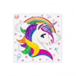 Unicorn Parti Malzemeleri Konseptli Peçete - 16 adet