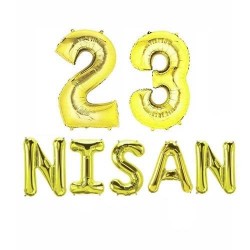23 Nisan Özel Folyo Balon Set