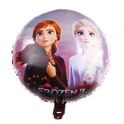 Frozen Yuvarlak Folyo Balon 